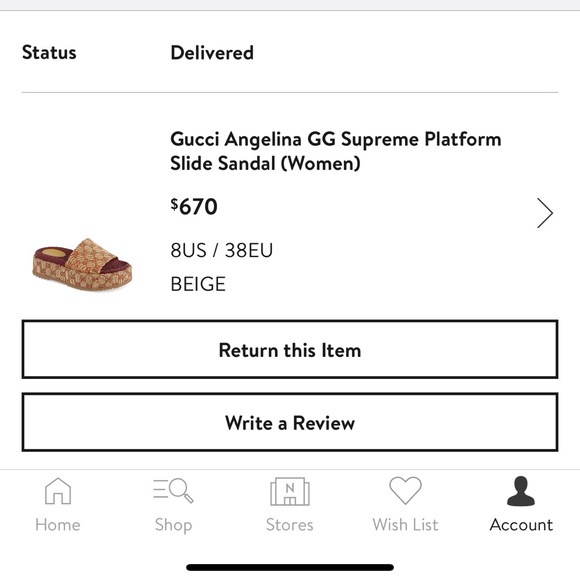 Gucci Platform Slide - Picture 7 of 7